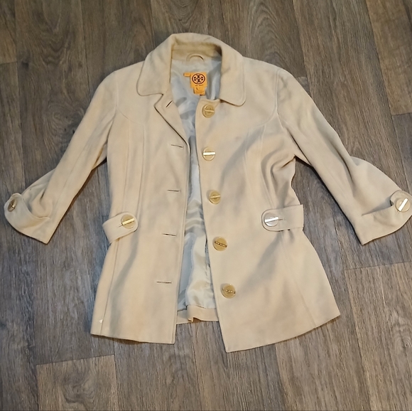 Tory Burch 100% Leather DesignerJacket. - Picture 2 of 13